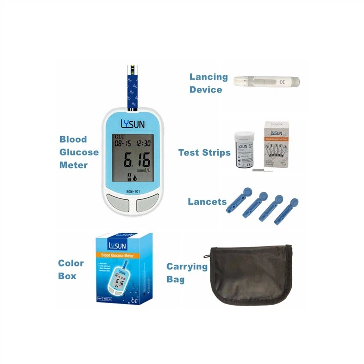 Diabetes Blood Sugar Test Kit Glucose Meter