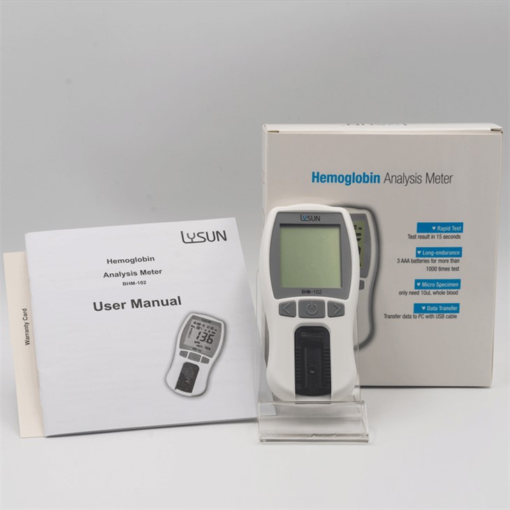 Efficient Lysun Hemoglobin Analysis Meter
