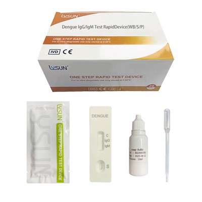 डेंगू आईजीजी/आईजीएम और एनएस1 कॉम्बो रैपिड टेस्ट सेल्फ-टेस्ट