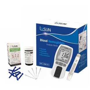 Lysun BHM -101 पोर्टेबल हीमोग्लोबिनो मीटर एचबी मीटर हीमोग्लोबिन टेस्ट उपकरण