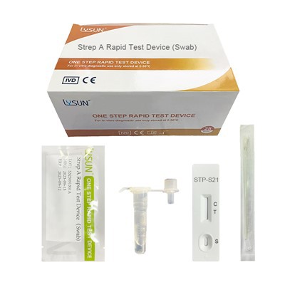 स्ट्रेप ए एंटीजन रैपिड टेस्ट सेल्फ-टेस्ट